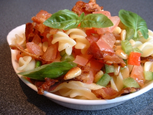 Pasta Salad a favorite at Italian restaurants in London Pasta salad